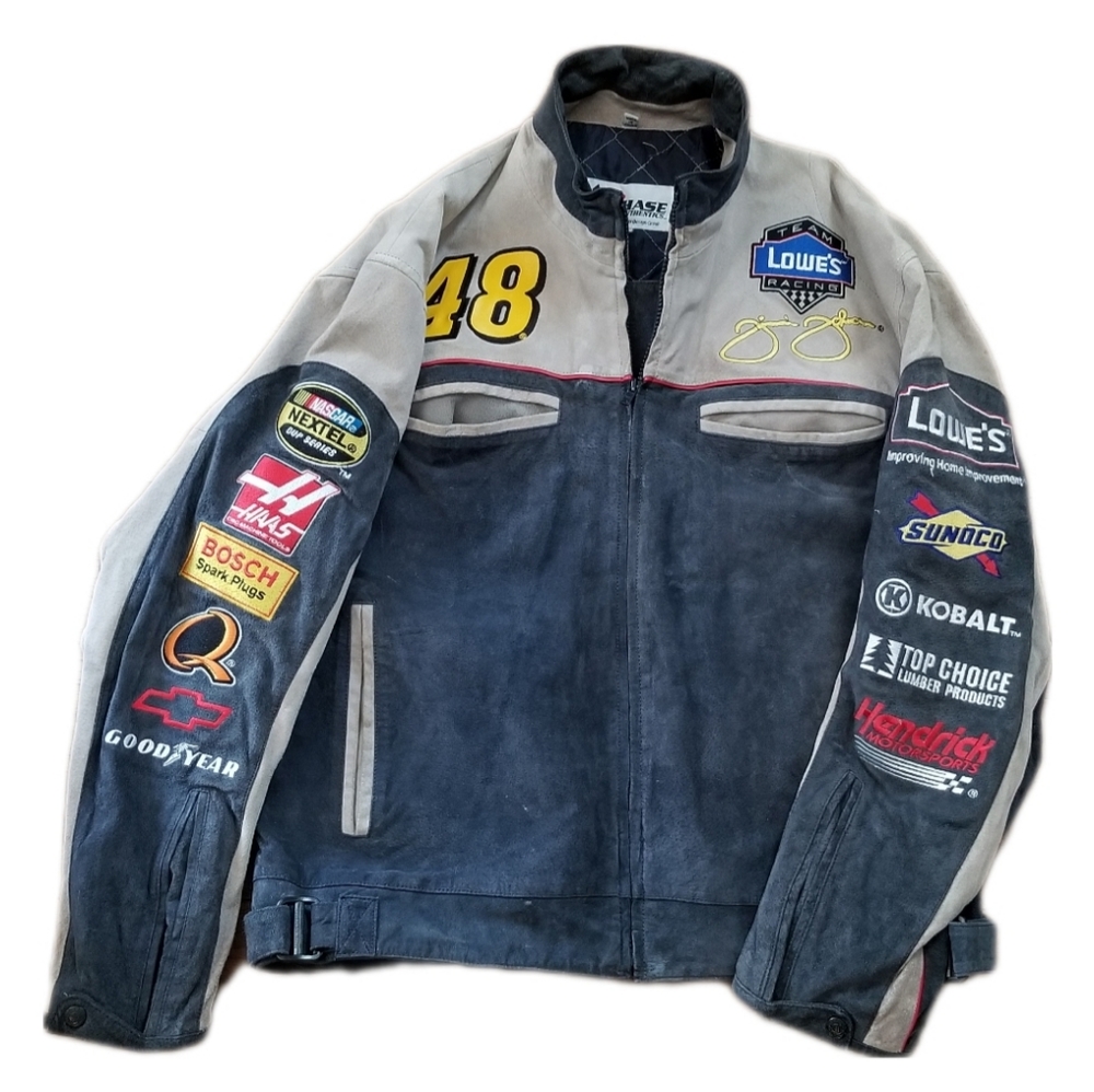 ❗Vintage Lowes Jimmie Johnson Racing Jacket Size Medium❗